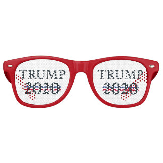 Re-Elect Trump 2020 Four More Years Retro Sunglasses