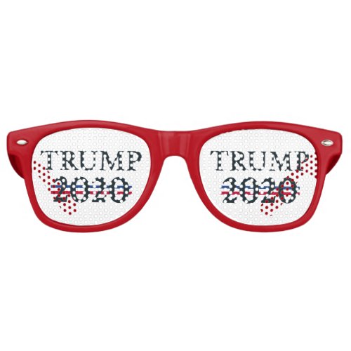 Re_Elect Trump 2020 Four More Years Retro Sunglasses