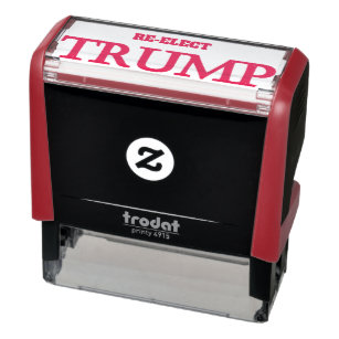 RE-ELECT TRUMP SELF-INKING STAMP