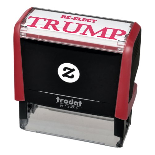 RE_ELECT TRUMP SELF_INKING STAMP