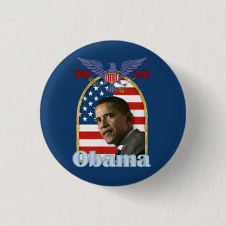 Re-Election Barack Obama for 2012 Button