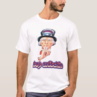 RE-EVOLUTION Stop Snitchin tee