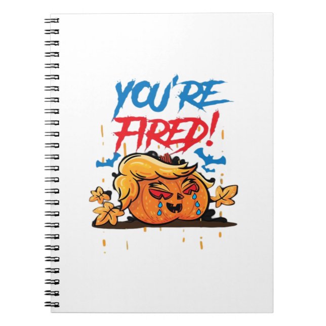 RE Fired Trumpkin Classic Notebook (Front)