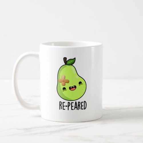 Re_peared Funny Fruit Pear Pun Coffee Mug