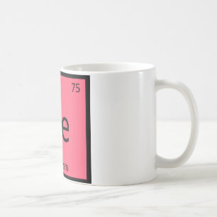 Re - Realism Art Chemistry Periodic Table Symbol Coffee Mug