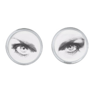 Rea Bachnerova Eyes Cufflinks