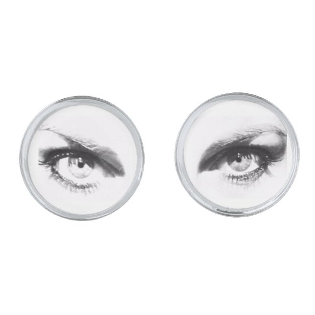 Rea Bachnerova Eyes Cufflinks (Front)
