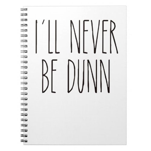 Rea Dunn Inspired Notebook