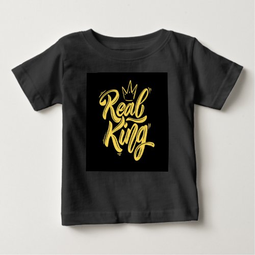 Reab King Cutie Adorable Baby T_Shirt for Little 