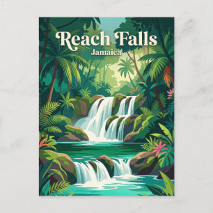 Reach Falls Jamaica Postcard