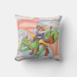 Reach For The Clouds Dragon Pillow at Zazzle