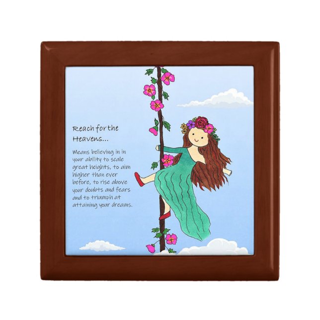 Reach for the Heavens Blessing Box (Front)