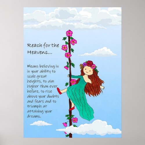 Reach for the Heavens Poster 