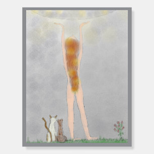 Reach for the Moon Foam Board