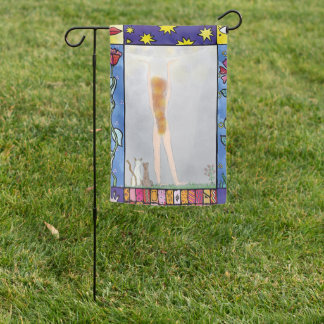 Reach for the Moon Garden Flag