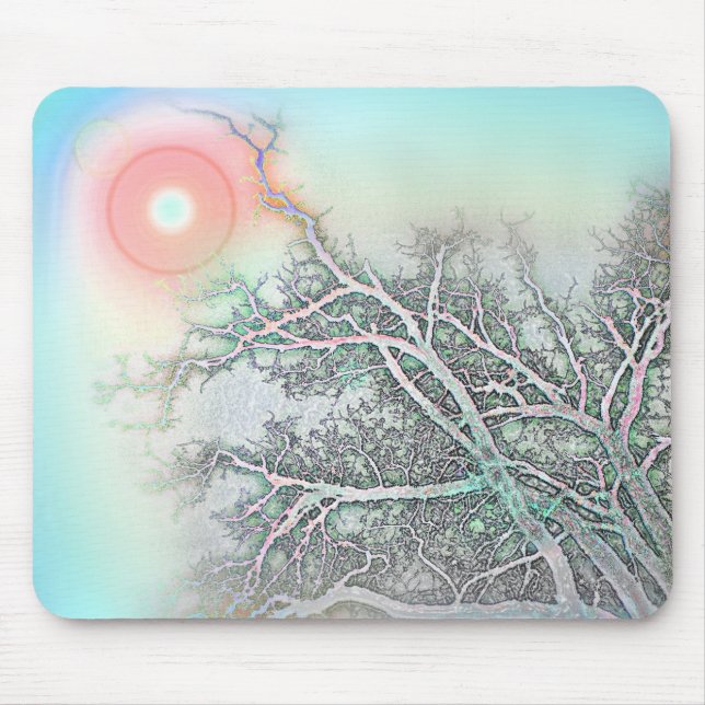 Reach for the Sky Mouse Pad (Front)