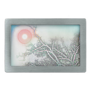 Reach for the Sky Rectangular Belt Buckle