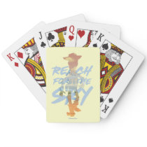 "Reach For The Sky" Woody & Buzz Art Playing Cards