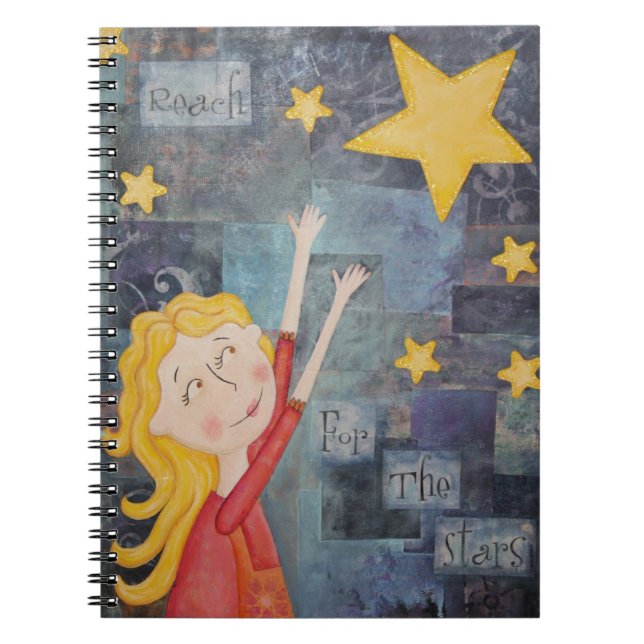 Reach For The Stars Art Notebook (Front)