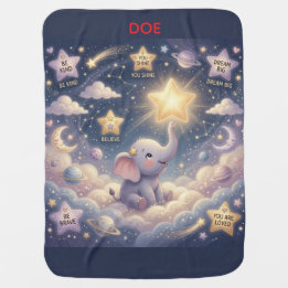 Reach for the Stars Baby Blanket