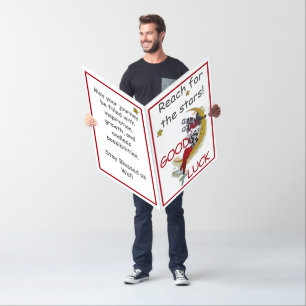 Reach for the stars! Good luck with your dreams. Card