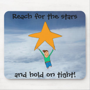 Reach for the stars... mouse pad