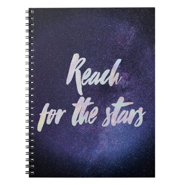 Reach for the Stars Notebook (Front)