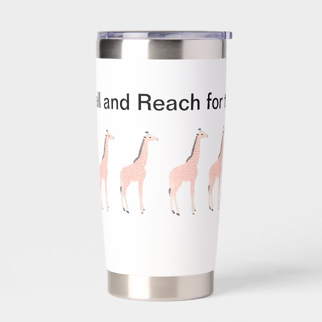 Reach for the Stars Water Bottle Insulated Tumbler (Left)