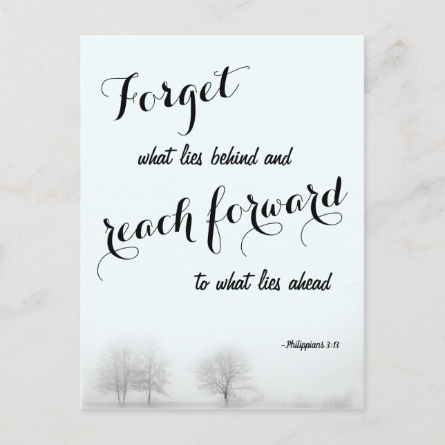 Reach Forward Postcard (Front)