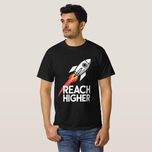 Reach Higher Rocket Launch Tee (Front Full)