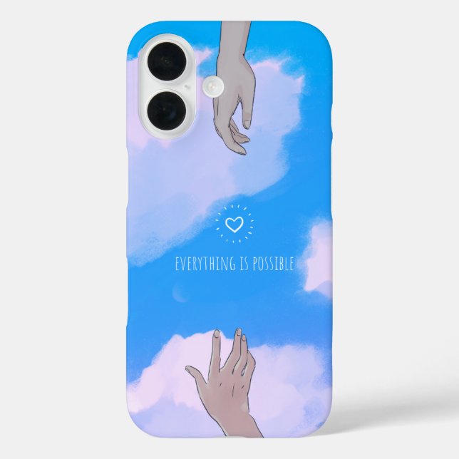 Reach of Hope – Inspirational Hand Design Case (Back)
