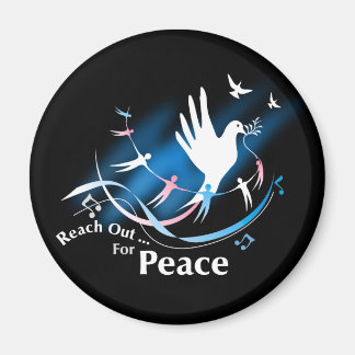 Reach Out... For Peace Magnet