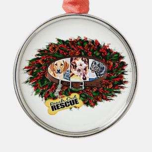 Reach Out Rescue Wreath Ornament