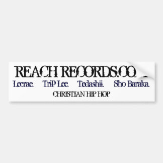 Reach Records.com Bumper Sticker