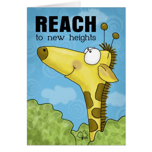 Reach to New Heights Giraffe