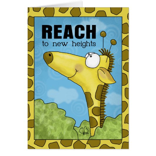 Reach to New Heights Giraffe (Front)