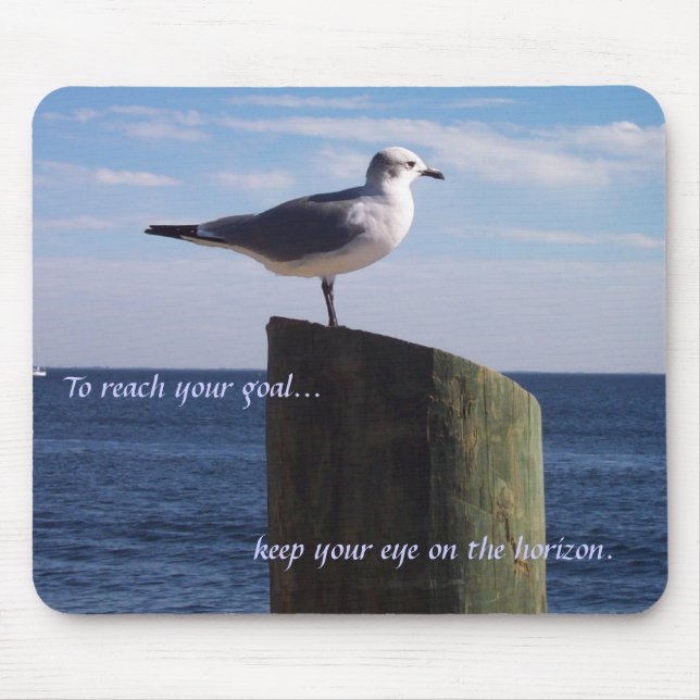 Reach your goal  by TDGallery Mouse Pad (Front)