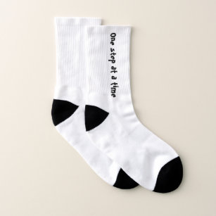 Reach your goal - One Step at Time Socks