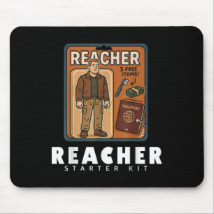 Reacher-inspired Starter Kit Design Mouse Pad