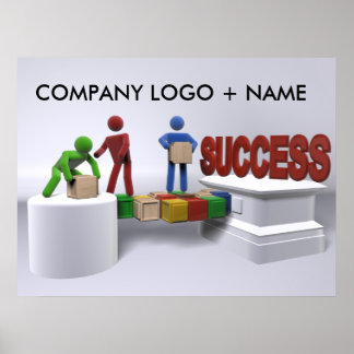 Reaching for success poster