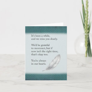 Reaching Out for Reconciliation Reconnection   Card