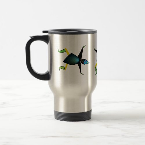 Reaching out unitys embrace art connecting soul travel mug