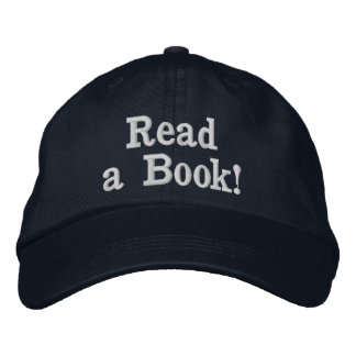 Read a Book! Embroidered Baseball Cap