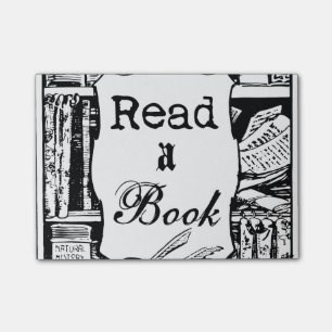 Read A Book Post-it Notes
