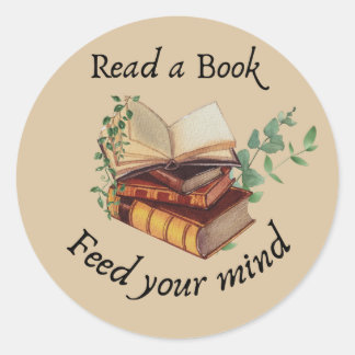 Read a Book Sticker