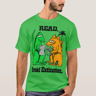 Read Avoid Extinction T-Shirt