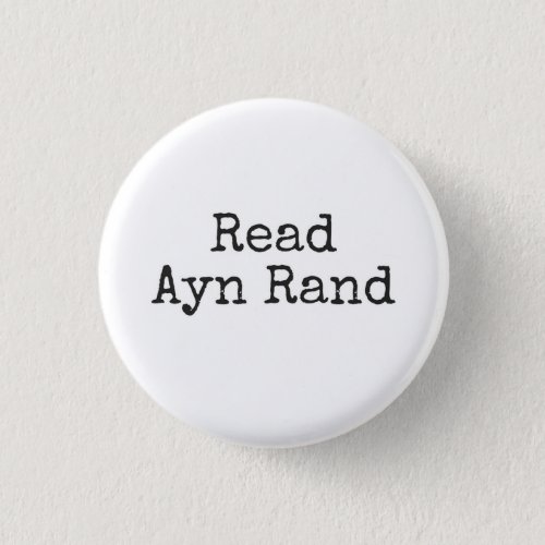Read Ayn Rand Button