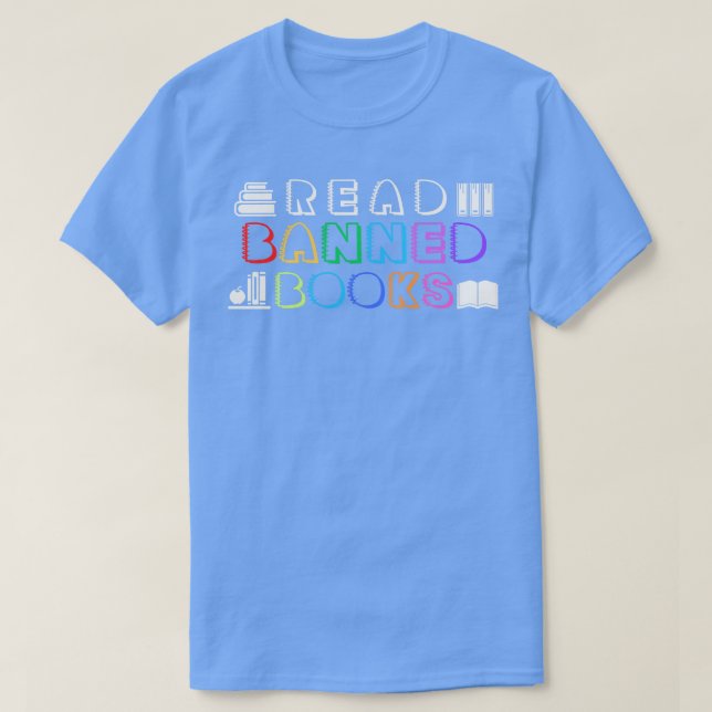 Read Banned Books 6 T-Shirt (Design Front)