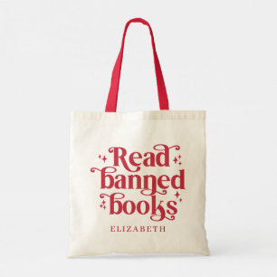 Read Banned Books Book Lover's Gift Tote Bag