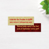 Read banned books Bookmarks (Desk)